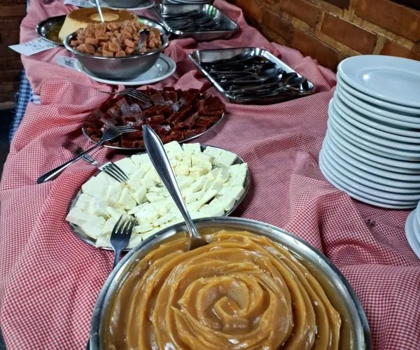 Almoço com pensão completa